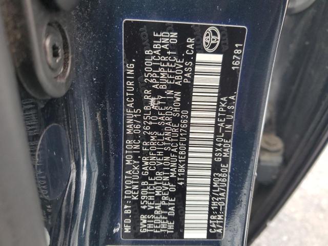 Photo 11 VIN: 4T1BK1EB0FU176630 - TOYOTA AVALON XLE 