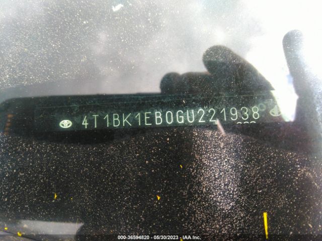 Photo 8 VIN: 4T1BK1EB0GU221938 - TOYOTA AVALON 