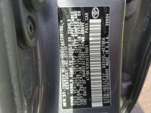 Photo 11 VIN: 4T1BK1EB0JU270001 - TOYOTA AVALON 