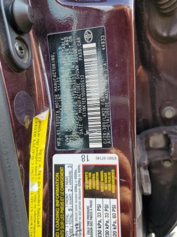 Photo 9 VIN: 4T1BK1EB1DU005513 - TOYOTA AVALON BAS 