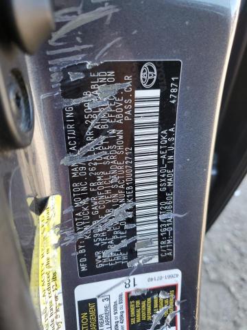 Photo 11 VIN: 4T1BK1EB1DU072712 - TOYOTA AVALON BAS 