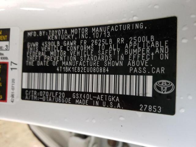 Photo 9 VIN: 4T1BK1EB2EU080884 - TOYOTA AVALON BAS 