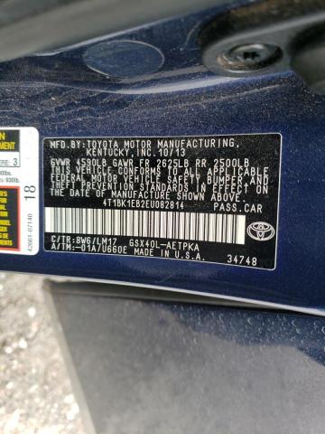 Photo 11 VIN: 4T1BK1EB2EU082814 - TOYOTA AVALON BAS 