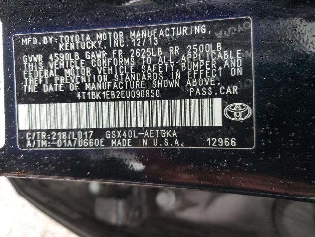 Photo 11 VIN: 4T1BK1EB2EU090850 - TOYOTA AVALON BAS 