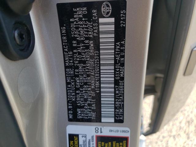 Photo 11 VIN: 4T1BK1EB2GU225313 - TOYOTA AVALON 