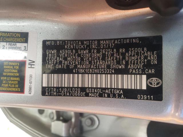 Photo 9 VIN: 4T1BK1EB2HU253324 - TOYOTA AVALON XLE 