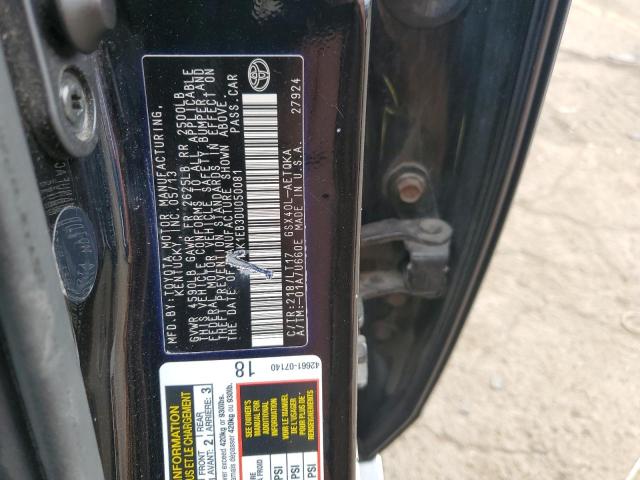 Photo 11 VIN: 4T1BK1EB3DU050081 - TOYOTA AVALON BAS 