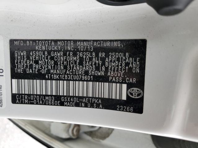 Photo 11 VIN: 4T1BK1EB3EU079601 - TOYOTA AVALON 