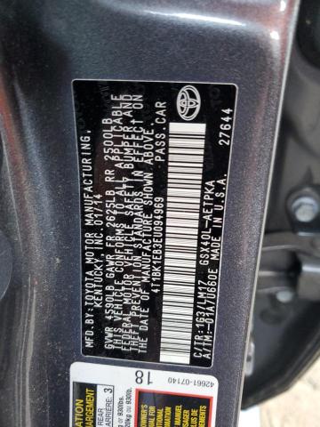 Photo 11 VIN: 4T1BK1EB3EU094969 - TOYOTA AVALON BAS 