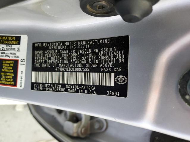 Photo 11 VIN: 4T1BK1EB3EU097595 - TOYOTA AVALON BAS 