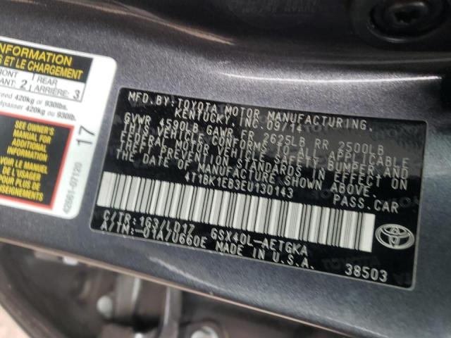 Photo 9 VIN: 4T1BK1EB3EU130143 - TOYOTA AVALON BAS 