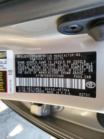 Photo 11 VIN: 4T1BK1EB3FU173480 - TOYOTA AVALON 