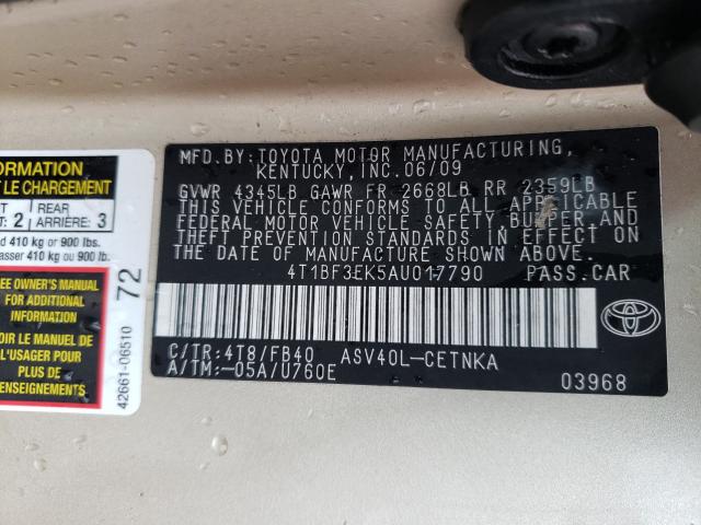 Photo 9 VIN: 4T1BK1EB3FU180140 - TOYOTA AVALON XLE 