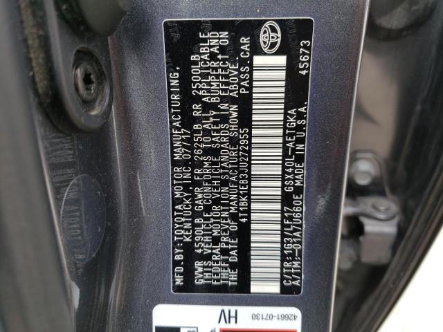 Photo 12 VIN: 4T1BK1EB3JU272955 - TOYOTA AVALON 