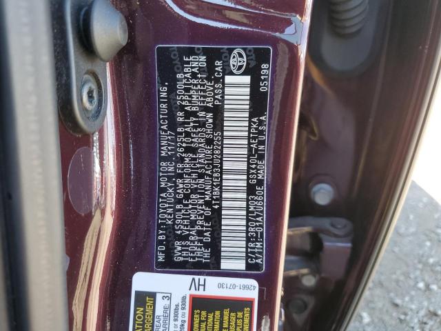 Photo 12 VIN: 4T1BK1EB3JU282255 - TOYOTA AVALON XLE 