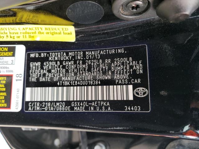 Photo 11 VIN: 4T1BK1EB4DU018384 - TOYOTA AVALON BAS 