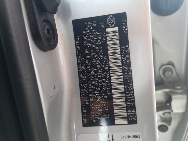 Photo 9 VIN: 4T1BK1EB4DU048212 - TOYOTA AVALON BAS 