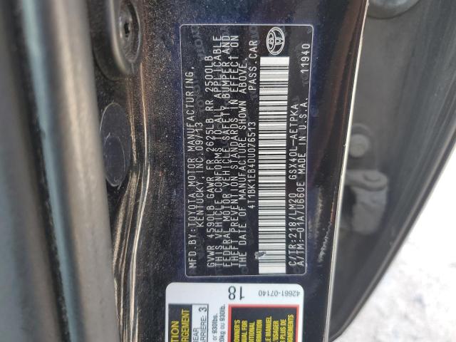 Photo 12 VIN: 4T1BK1EB4DU076513 - TOYOTA AVALON BAS 