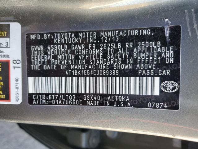 Photo 11 VIN: 4T1BK1EB4EU089389 - TOYOTA AVALON BAS 