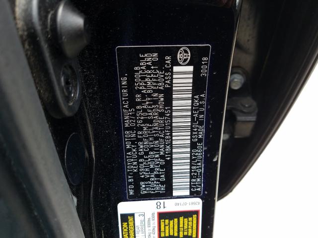 Photo 9 VIN: 4T1BK1EB4FU157451 - TOYOTA AVALON XLE 