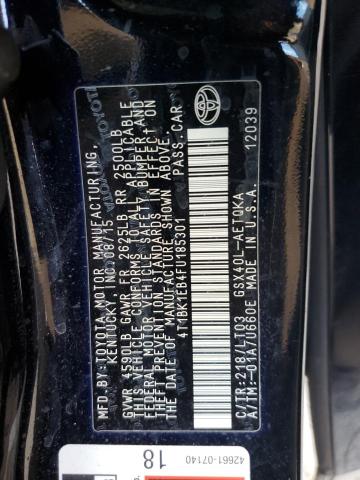 Photo 12 VIN: 4T1BK1EB4FU185301 - TOYOTA AVALON XLE 