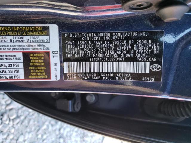 Photo 9 VIN: 4T1BK1EB4JU273161 - TOYOTA AVALON XLE 