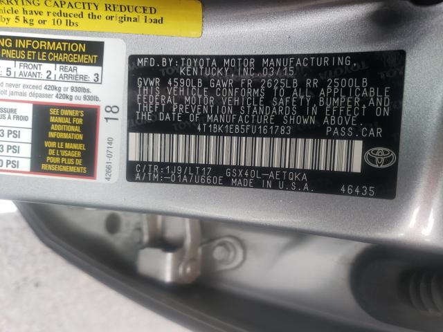 Photo 9 VIN: 4T1BK1EB5FU161783 - TOYOTA AVALON XLE 