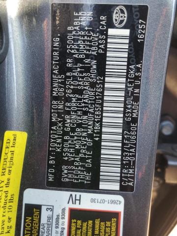 Photo 11 VIN: 4T1BK1EB5FU176512 - TOYOTA AVALON XLE 