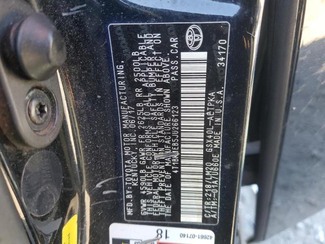 Photo 12 VIN: 4T1BK1EB5JU266123 - TOYOTA AVALON 