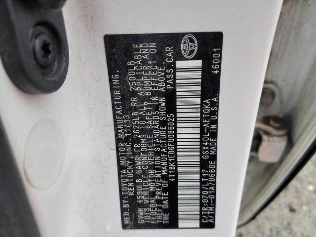 Photo 11 VIN: 4T1BK1EB6EU086025 - TOYOTA AVALON BAS 