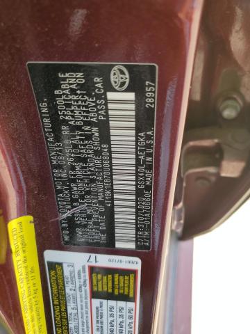 Photo 12 VIN: 4T1BK1EB7DU068048 - TOYOTA AVALON 