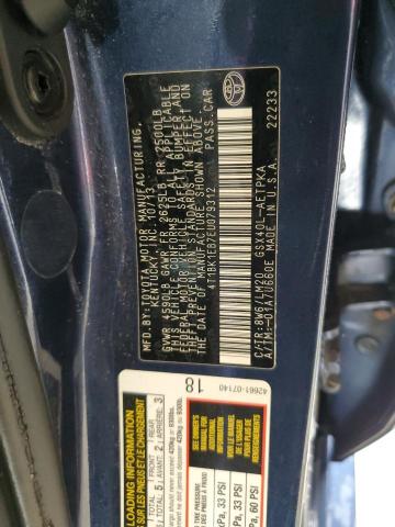 Photo 9 VIN: 4T1BK1EB7EU079312 - TOYOTA AVALON BAS 