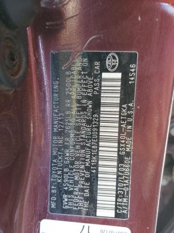 Photo 11 VIN: 4T1BK1EB7EU091329 - TOYOTA AVALON BAS 