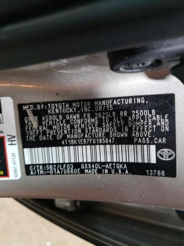 Photo 9 VIN: 4T1BK1EB7FU185647 - TOYOTA AVALON XLE 