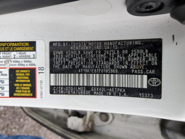 Photo 12 VIN: 4T1BK1EB7FU185969 - TOYOTA AVALON 