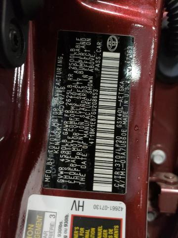 Photo 9 VIN: 4T1BK1EB7GU208653 - TOYOTA AVALON XLE 