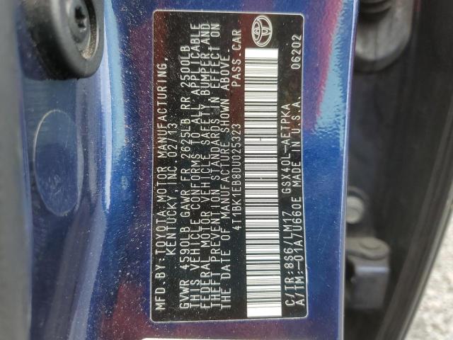 Photo 11 VIN: 4T1BK1EB8DU025323 - TOYOTA AVALON BAS 