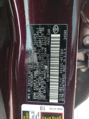 Photo 12 VIN: 4T1BK1EB8EU082770 - TOYOTA AVALON BAS 