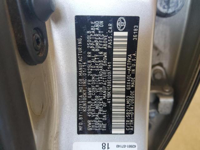 Photo 11 VIN: 4T1BK1EB8EU097141 - TOYOTA AVALON BAS 