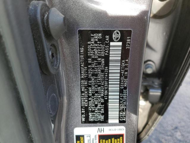 Photo 9 VIN: 4T1BK1EB8FU144394 - TOYOTA AVALON XLE 