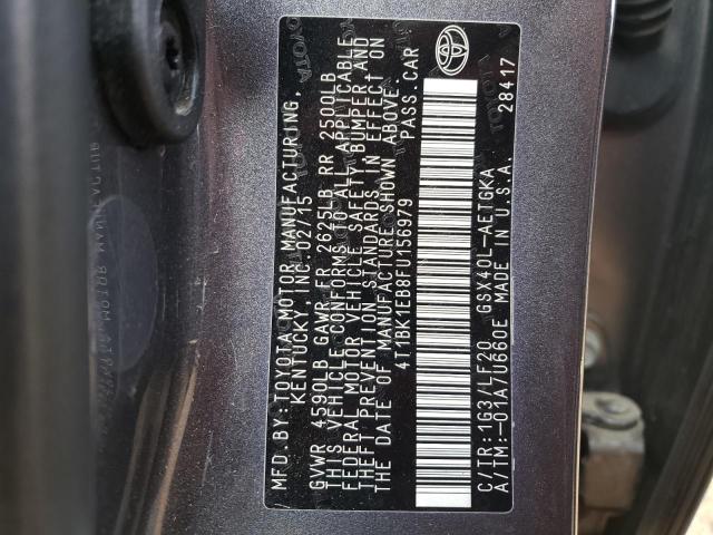 Photo 12 VIN: 4T1BK1EB8FU156979 - TOYOTA AVALON XLE 