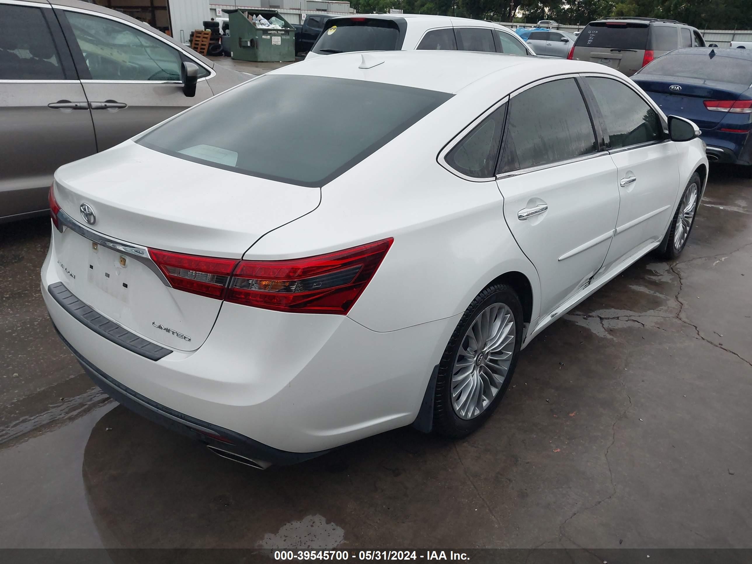 Photo 3 VIN: 4T1BK1EB8JU279836 - TOYOTA AVALON 