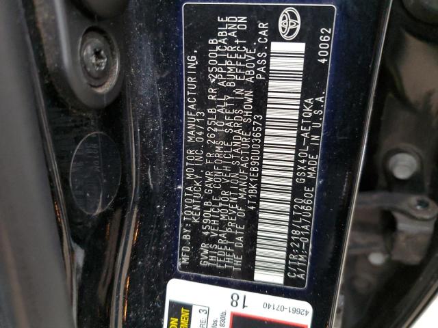 Photo 11 VIN: 4T1BK1EB9DU036573 - TOYOTA AVALON 