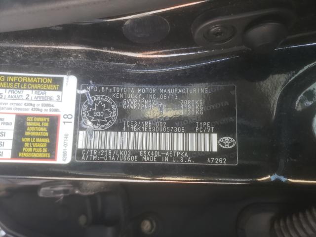 Photo 9 VIN: 4T1BK1EB9DU057309 - TOYOTA AVALON BAS 