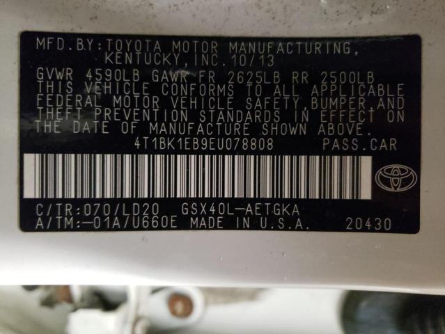 Photo 9 VIN: 4T1BK1EB9EU078808 - TOYOTA AVALON BAS 