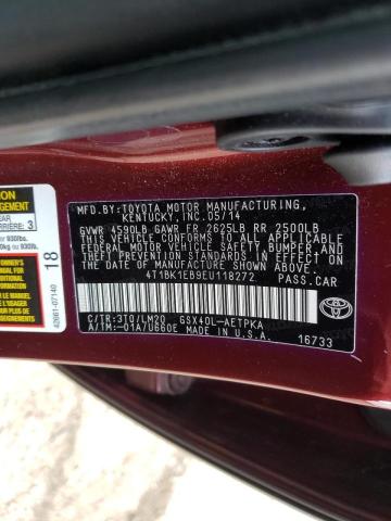 Photo 9 VIN: 4T1BK1EB9EU118272 - TOYOTA AVALON BAS 