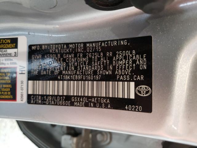 Photo 9 VIN: 4T1BK1EB9FU160197 - TOYOTA AVALON XLE 