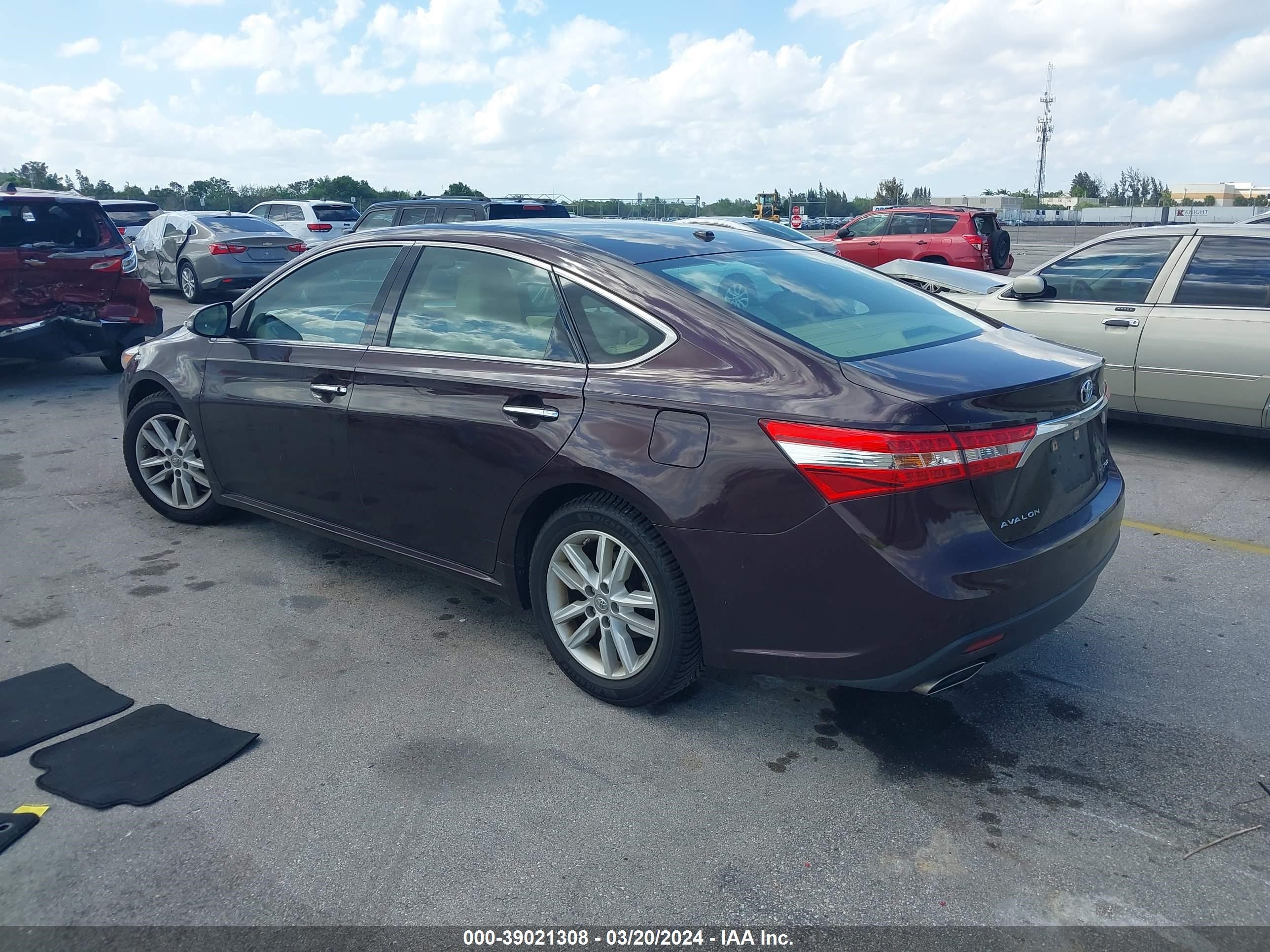 Photo 2 VIN: 4T1BK1EB9FU174701 - TOYOTA AVALON 