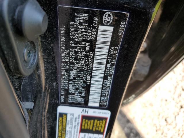 Photo 9 VIN: 4T1BK1EB9GU227432 - TOYOTA AVALON XLE 