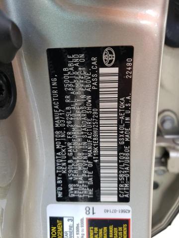 Photo 12 VIN: 4T1BK1EB9HU257290 - TOYOTA AVALON XLE 